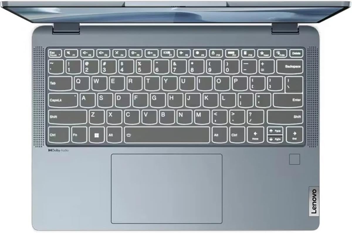 Lenovo Flex 7 14IAU7 Convertible Laptop 14” 2.2K Touch i5 1235U 8GB RAM 512GB SSD Intel Iris Xe Windows 11 Home Backlit Keyboard Stone Blue with Digital Pen