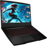 MSI GF63 Thin 12UCX Gaming Laptop 15.6” FHD 144Hz i5 12450H 8GB RAM 512GB SSD RTX 2050 4GB Windows 11 Home Backlit Keyboard Black