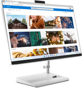 Lenovo AIO 3 24ALC6 Desktop 23.8” FHD Ryzen 3 4GB RAM 256GB SSD AMD Radeon Windows 11 White